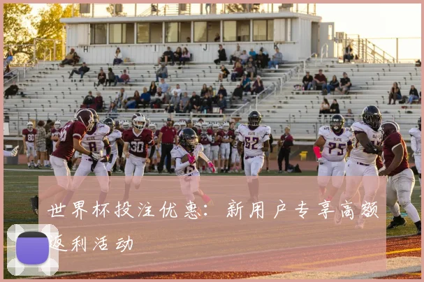世界杯投注优惠:新用户专享高额返利活动